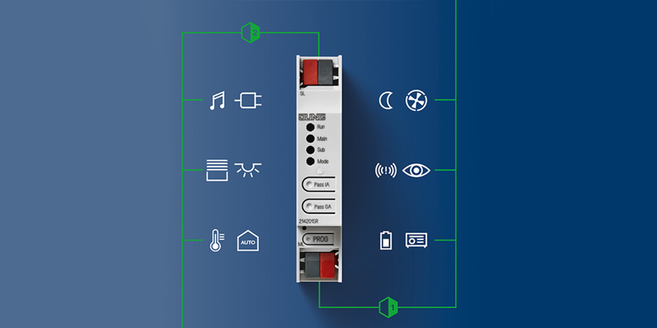 KNX Bereichs- und Linienkoppler bei Elektro-Datz GmbH & Co. KG in Neu-Anspach